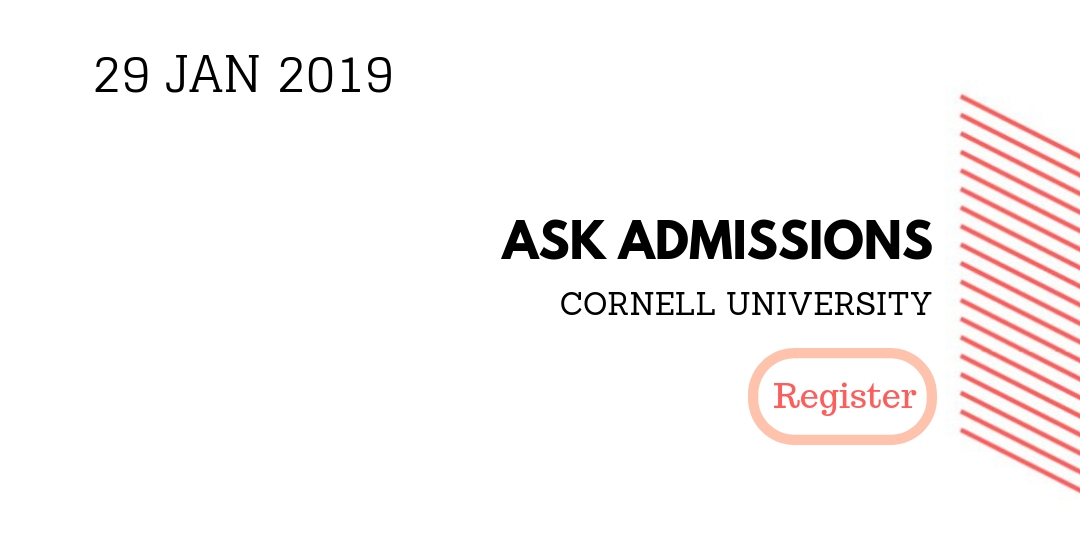 Cornell Webinar Admissions jan 2019